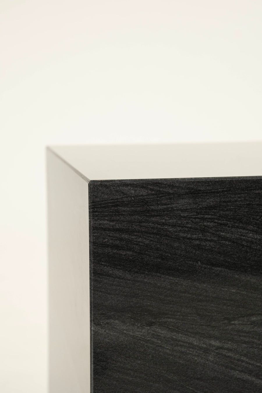 Black Diamond Quartzite Cube Table