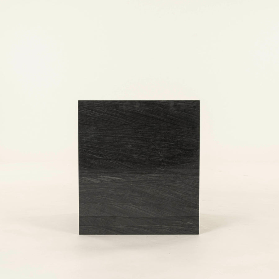 Black Diamond Quartzite Cube Table