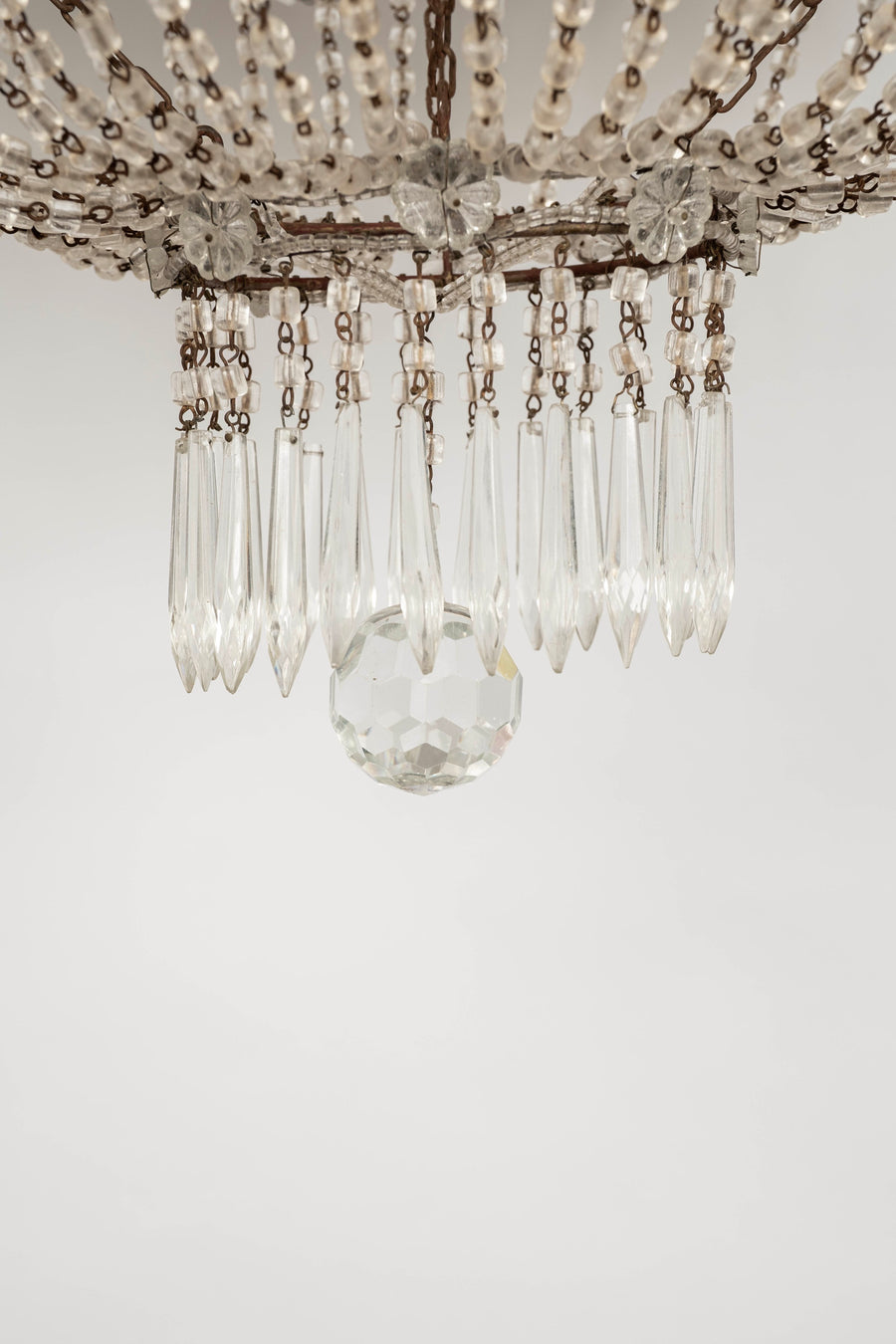 Vintage Crystal Chandelier