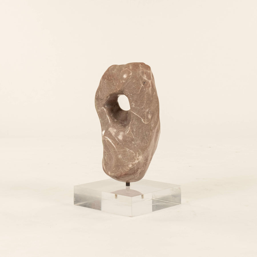 Pearl Jacobs Taupe Stone Sculpture