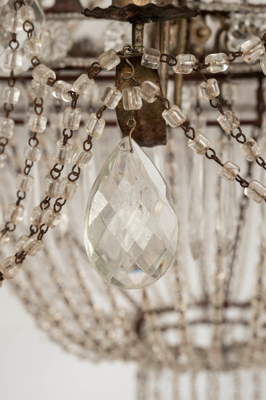 Vintage Crystal Chandelier