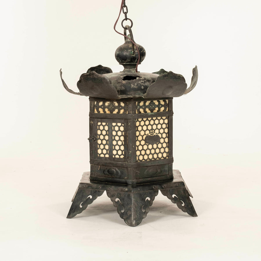 18th Century Japanese Bronze Lantern