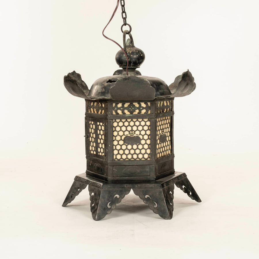 18th Century Japanese Bronze Lantern