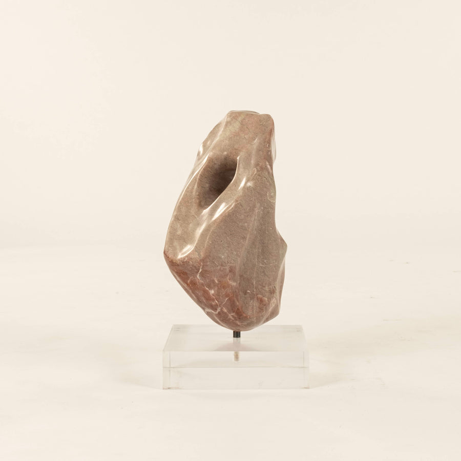 Pearl Jacobs Taupe Stone Sculpture