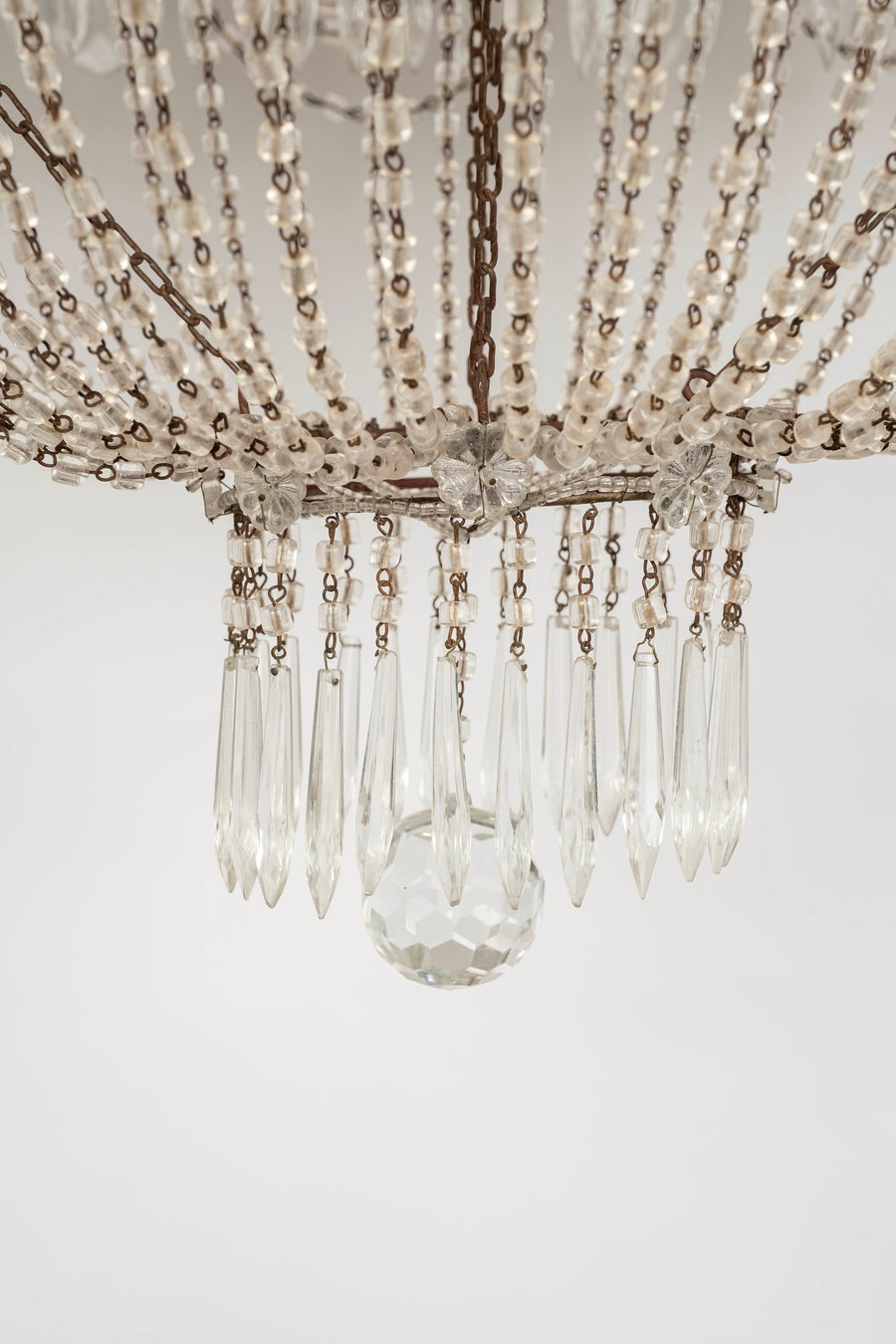 Vintage Crystal Chandelier