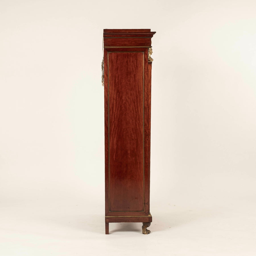 19th Century French Empire Bookcase Cabinet, signed Félix-Alfred Ternisien et Dantant