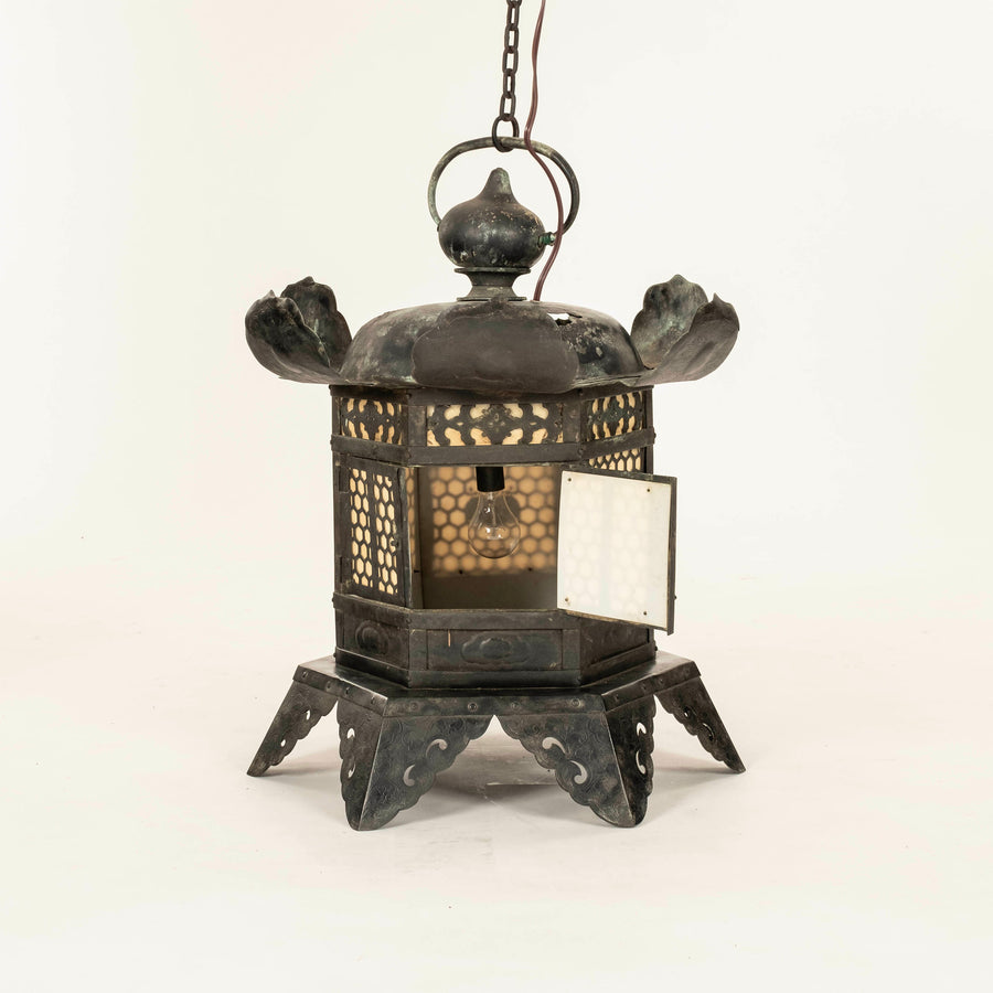 18th Century Japanese Bronze Lantern