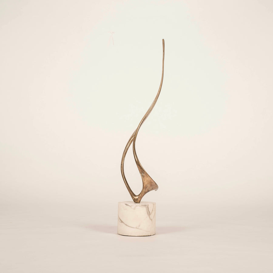 Contemporary Abstract Flame Sculpture