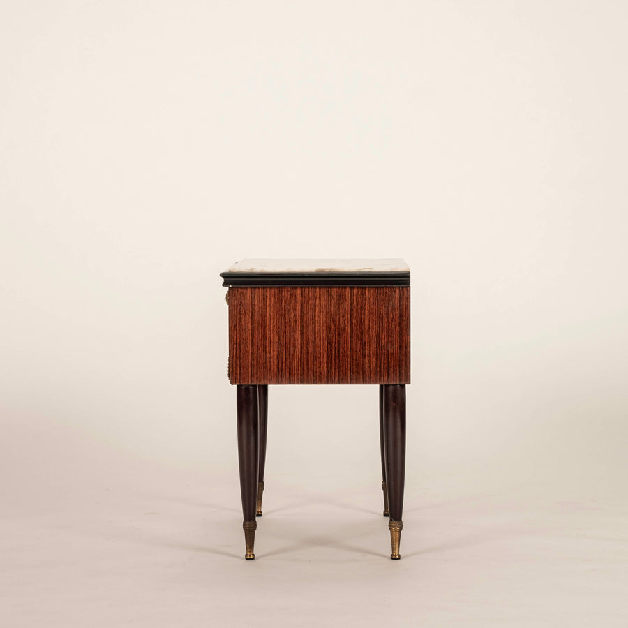 Pair Italian Art Deco Style Nightstands