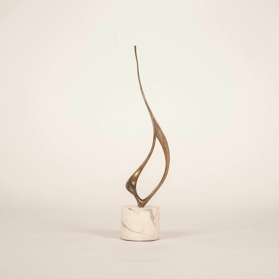 Contemporary Abstract Flame Sculpture