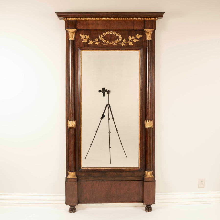 19th Century French Empire Pier Mirror