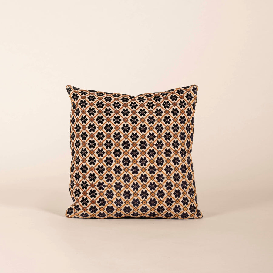 Pair Lorenzo Castillo Fruela Navy/Ocre Pillows