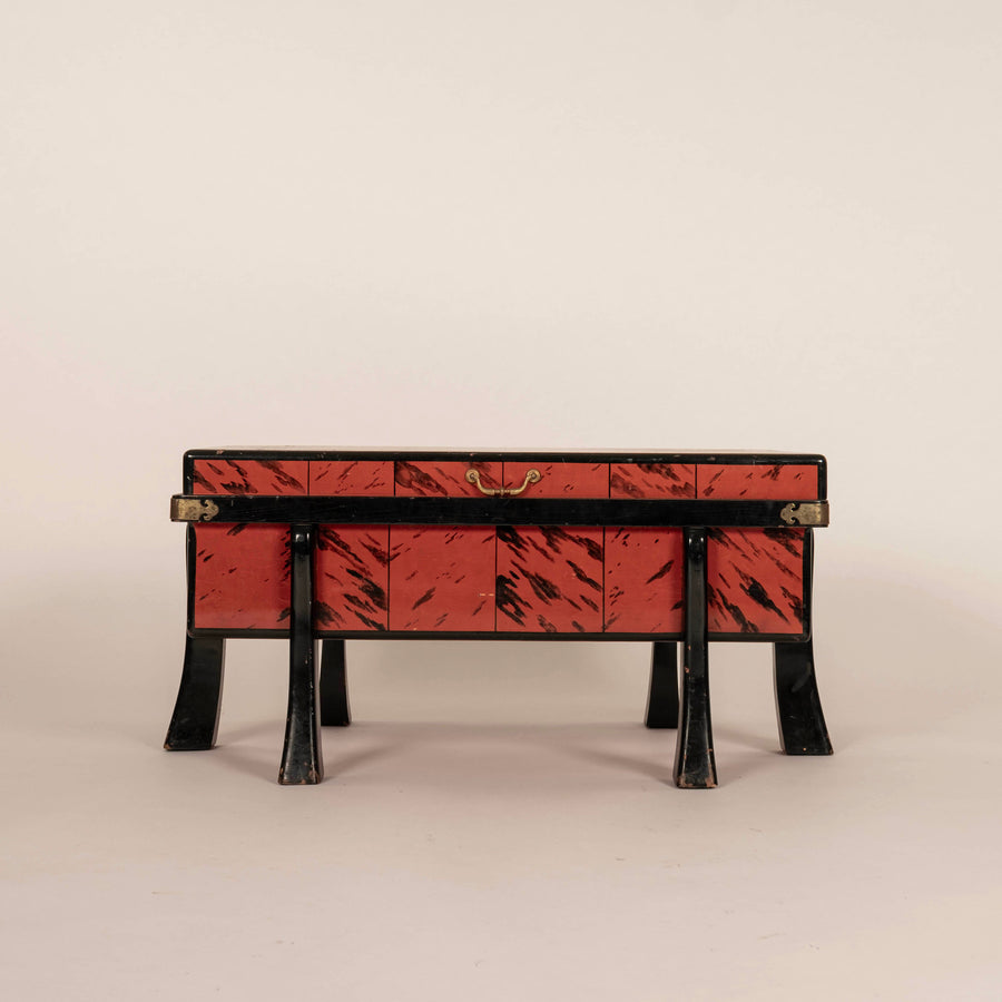 Yale R. Burge Faux Tortoise Chest