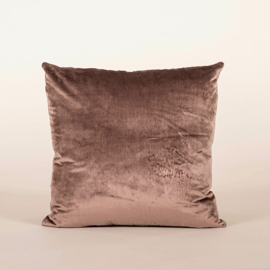 Pair Dusty Lavender Silk Velvet Pillows