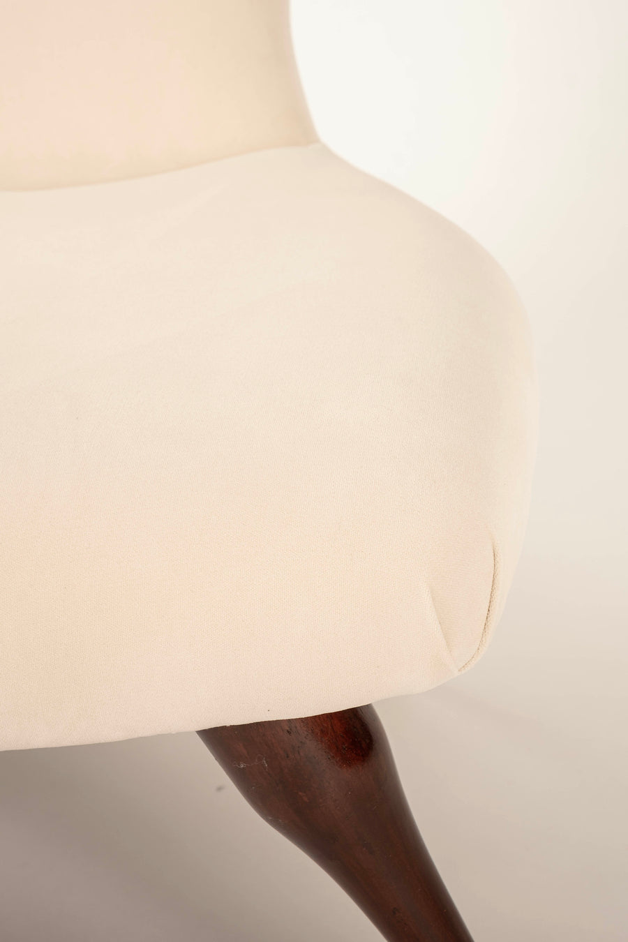 Pair Mid Century Karpen Horn Lounge Chairs