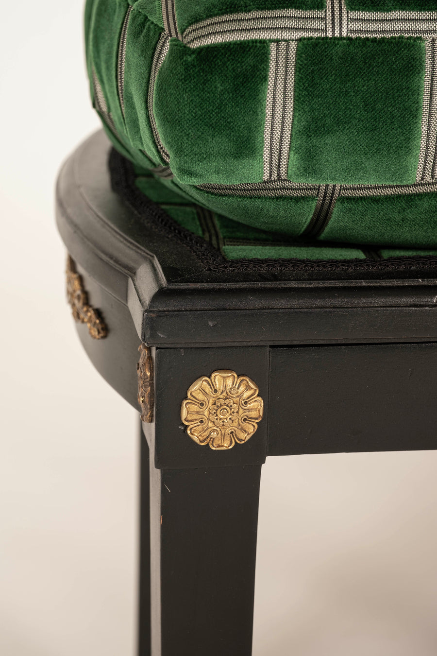 Ebonized Empire Style Chair