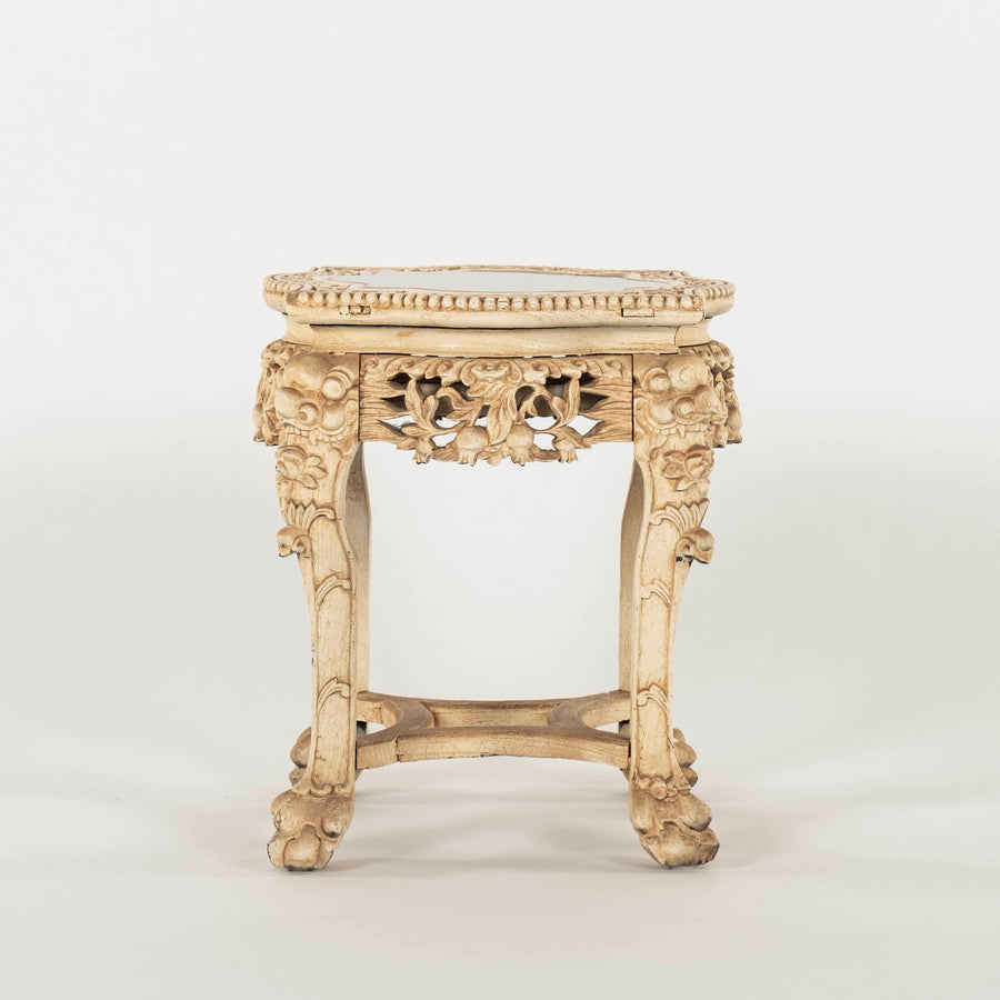 Carved Chinese Occasional Table