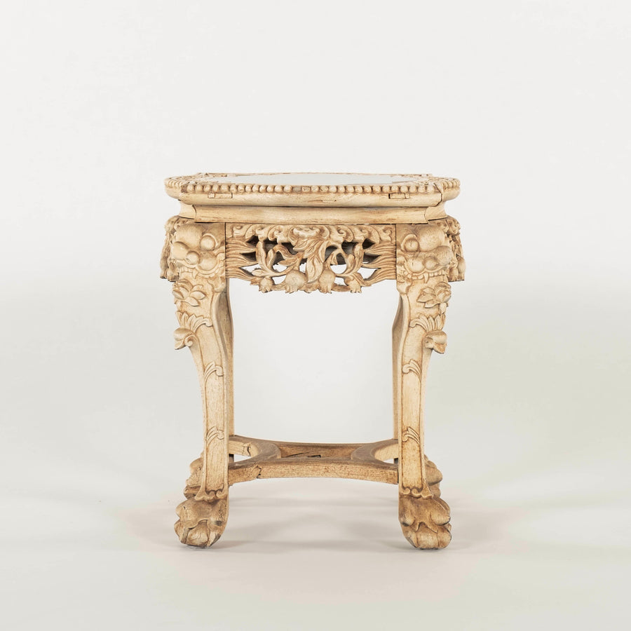 Carved Chinese Occasional Table