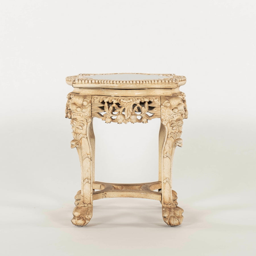 Carved Chinese Occasional Table