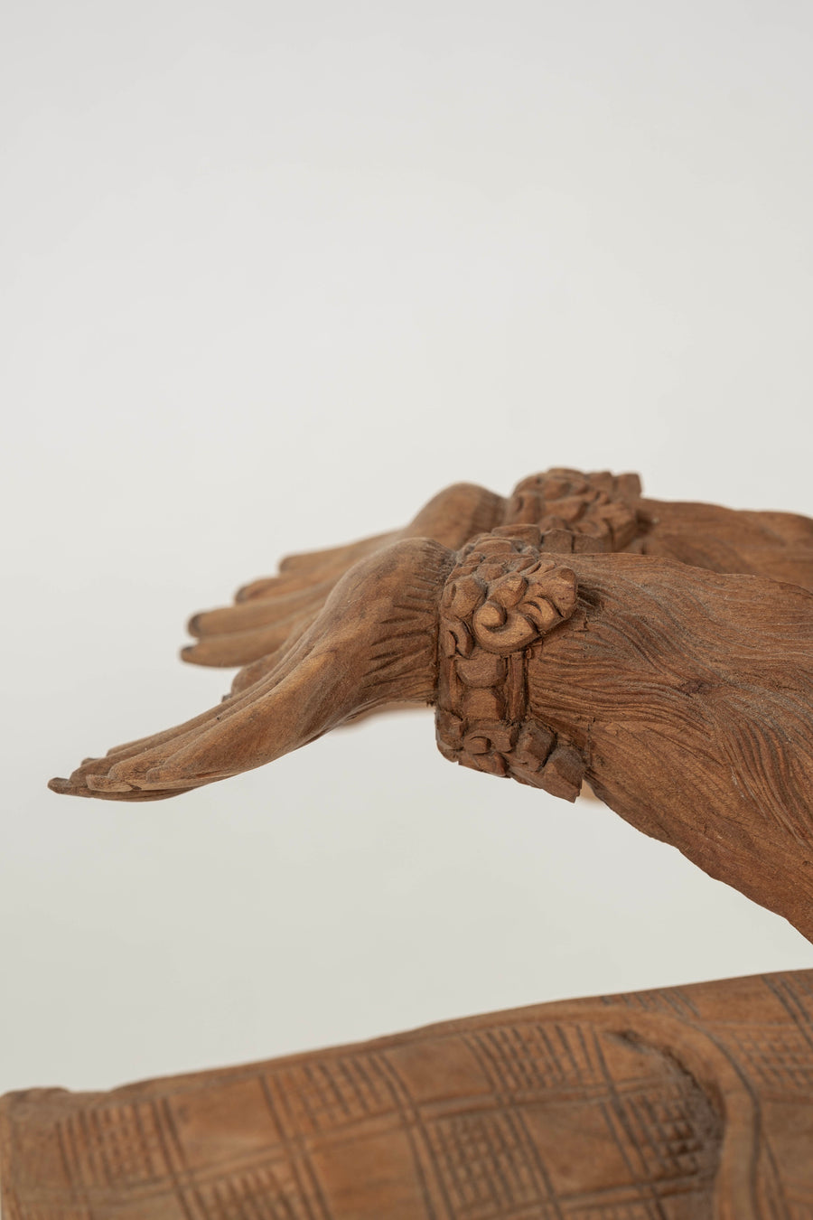 20th Century Balinese Hand Carved Hanuman Flying Monkey Sculpture