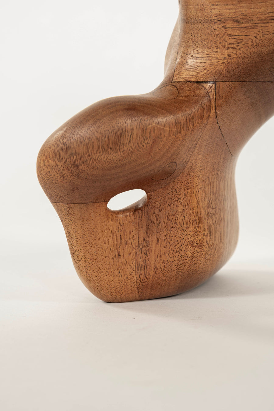 S. Hoover Wood Bone Sculptural Cabinet