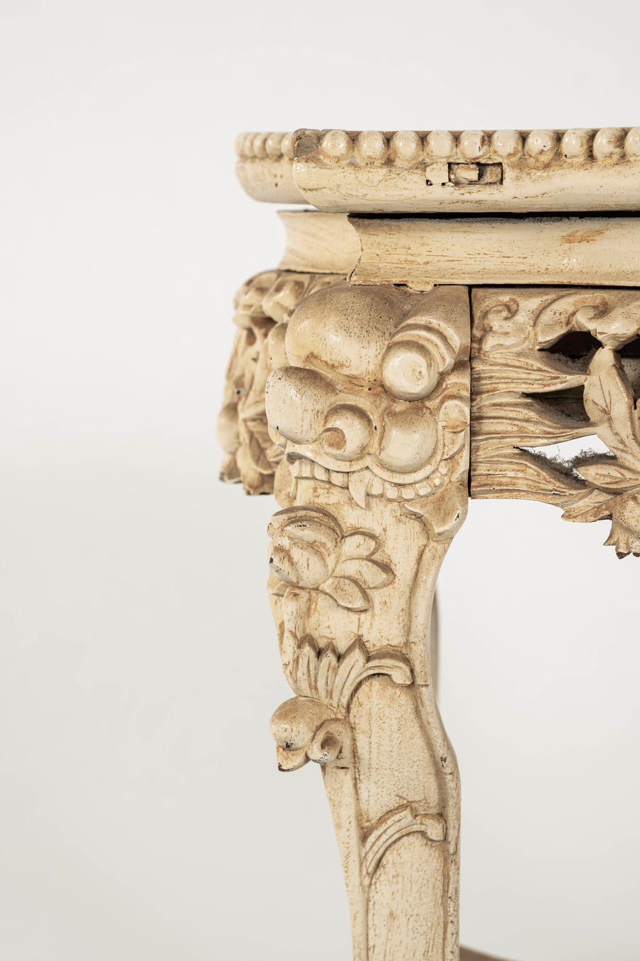 Carved Chinese Occasional Table