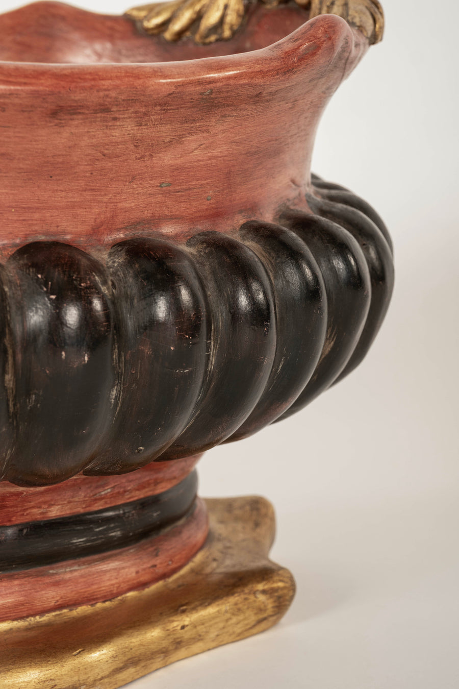 Italian Polychrome Ceramic Jardinaire
