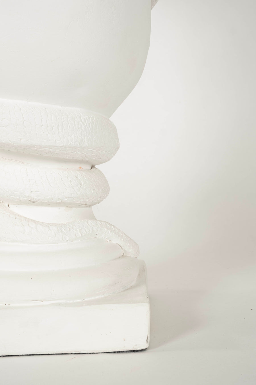 Original Snake Plaster Lamp by Liz Marsh