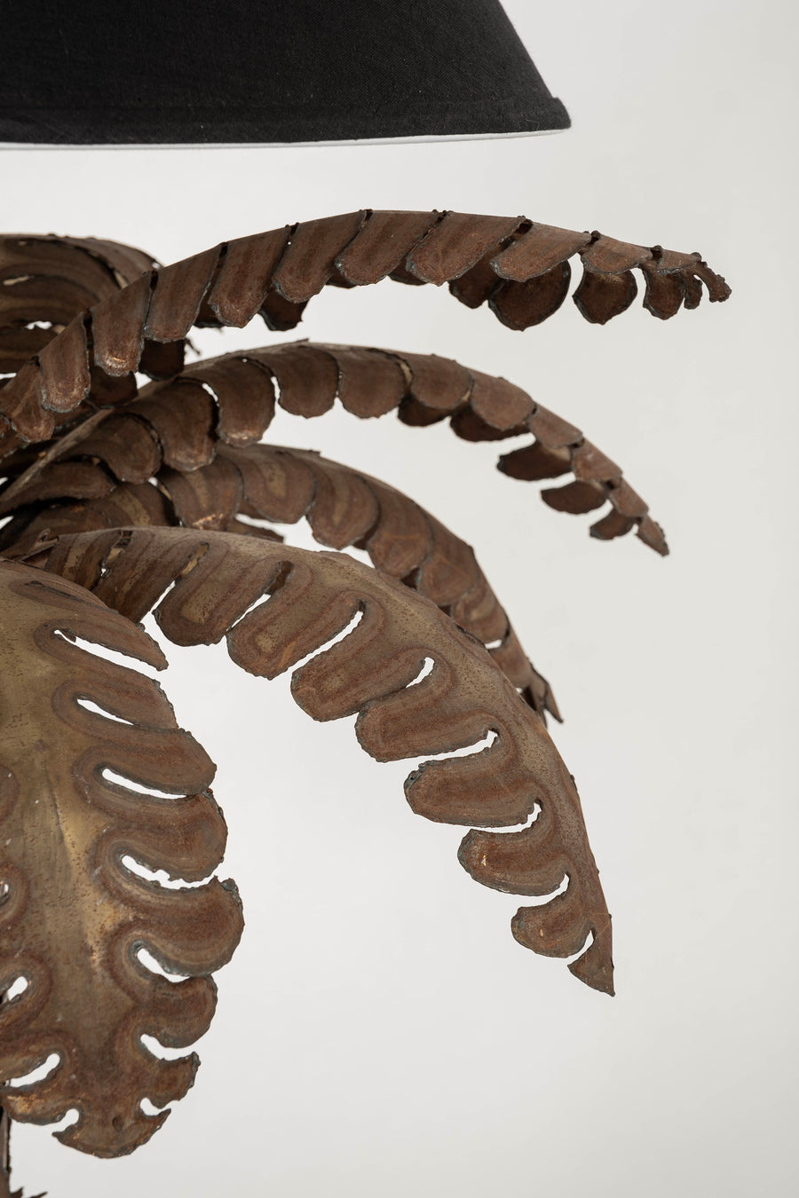 Jansen Brass Palm Tree Table Lamp