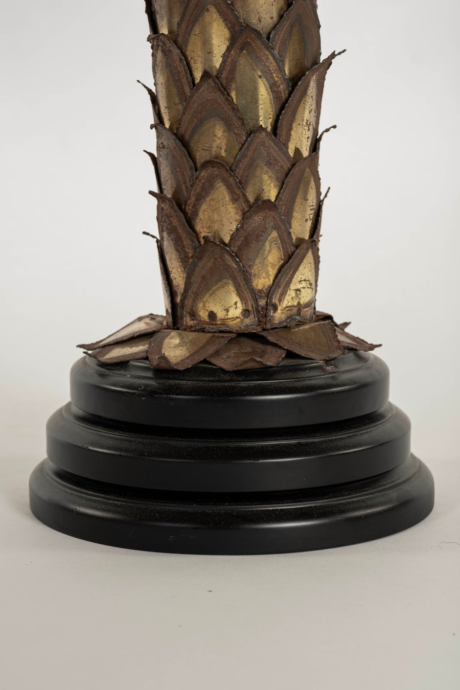 Jansen Brass Palm Tree Table Lamp