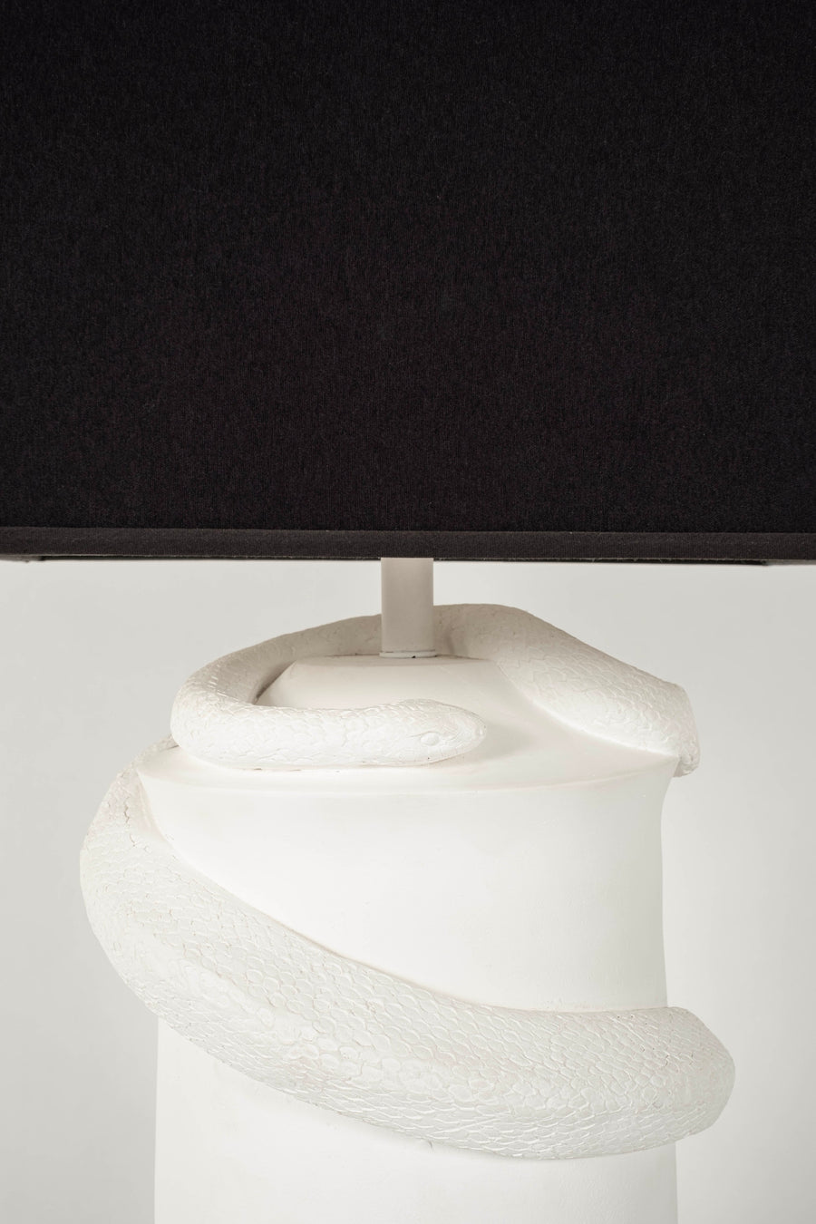 Original Snake Plaster Lamp by Liz Marsh