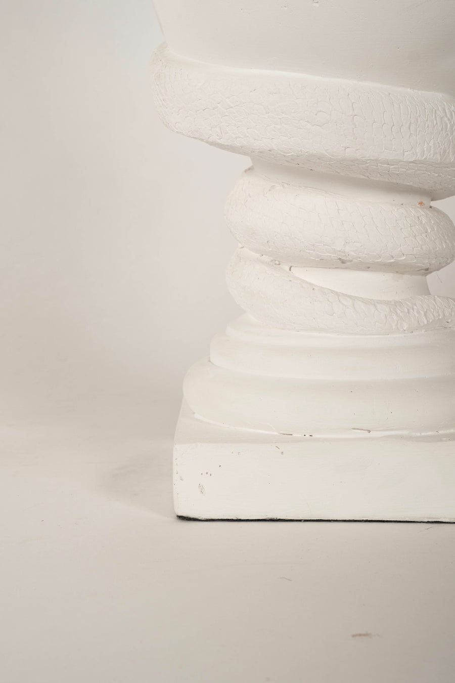 Original Snake Plaster Lamp by Liz Marsh