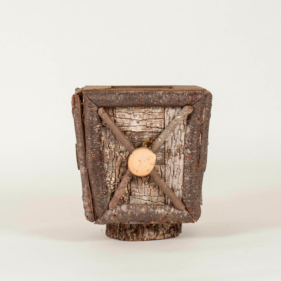 Small Raleigh Adams Artisanal Trophy Woodlands Planter Boxe