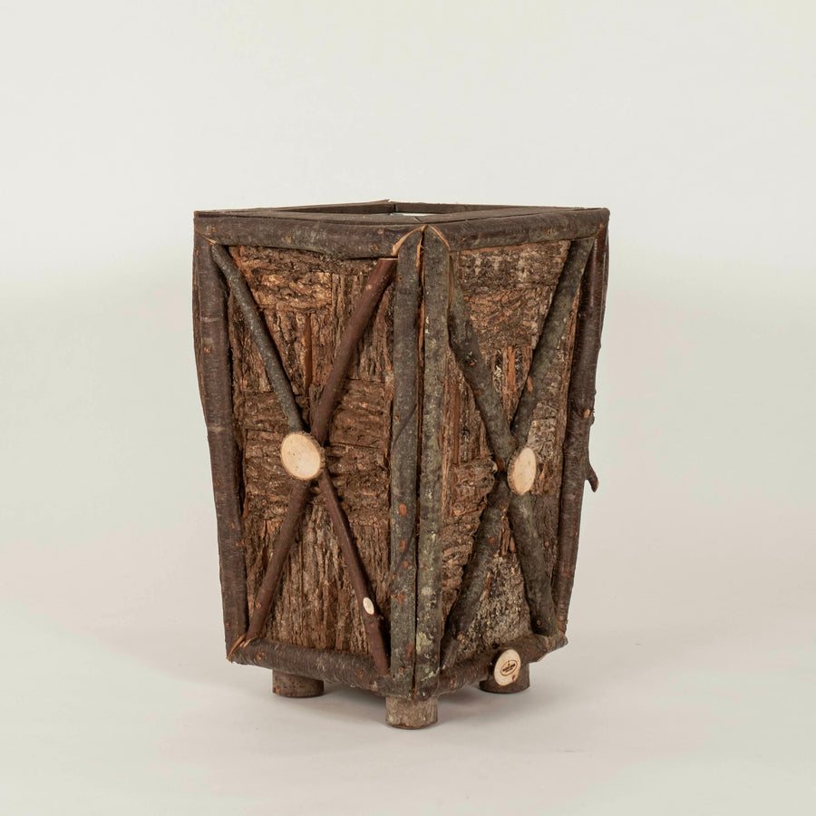 Pair Raleigh Adams Artisanal Trophy Woodlands Planter Boxes