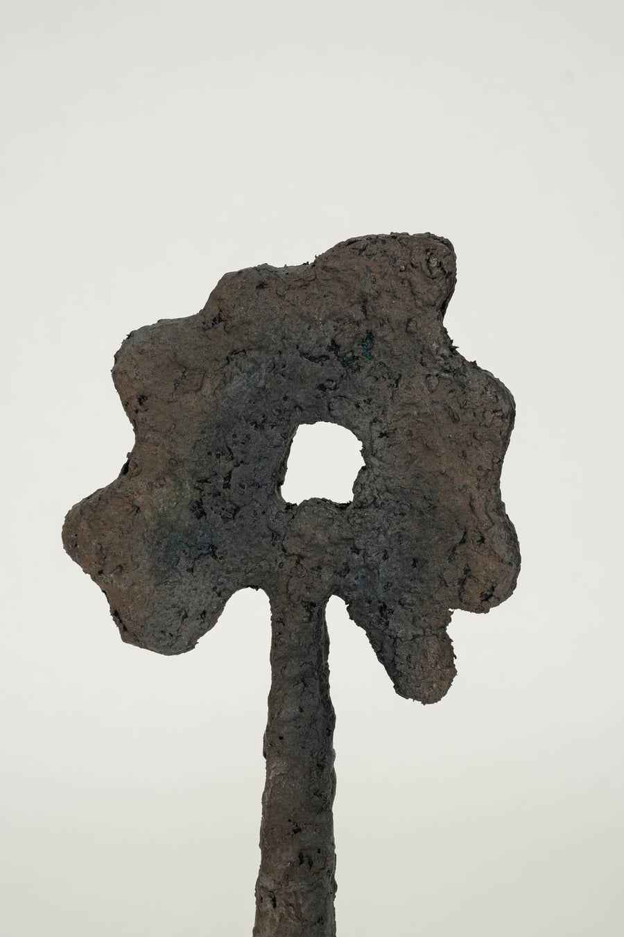 Rising Flower Silhouette Sculpture
