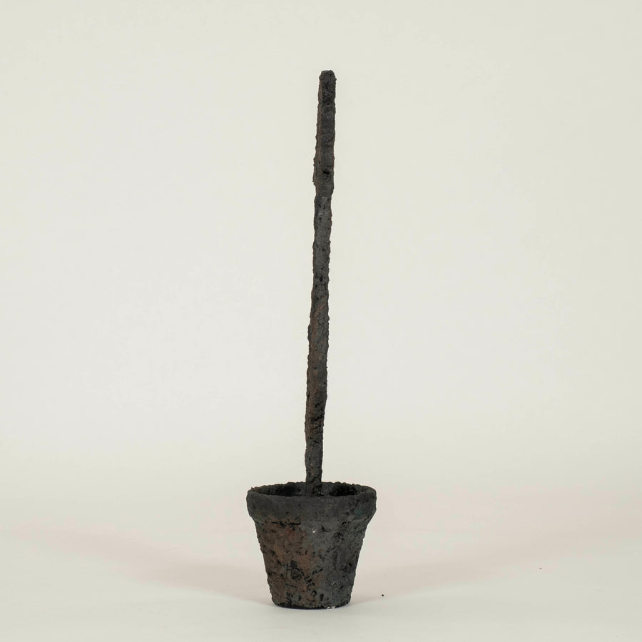 Rising Flower Silhouette Sculpture
