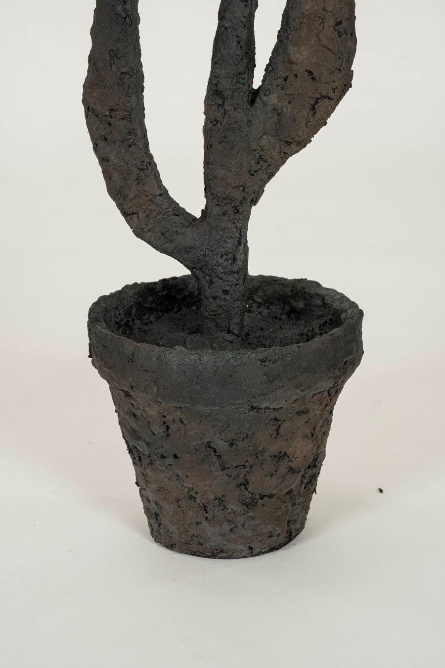 Rising Flower Silhouette Sculpture