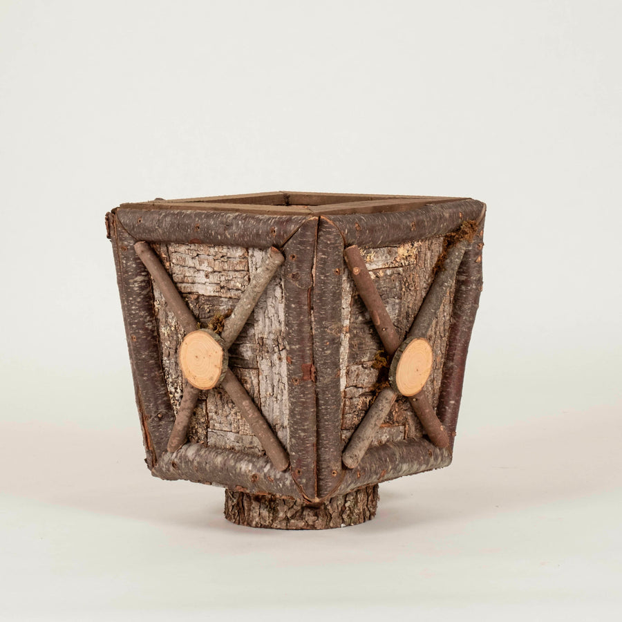 Small Raleigh Adams Artisanal Trophy Woodlands Planter Boxe