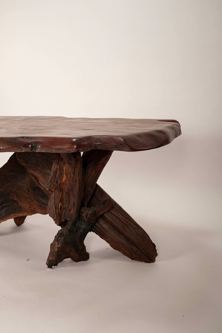 Vintage Organic Live Edge Rosewood Desk
