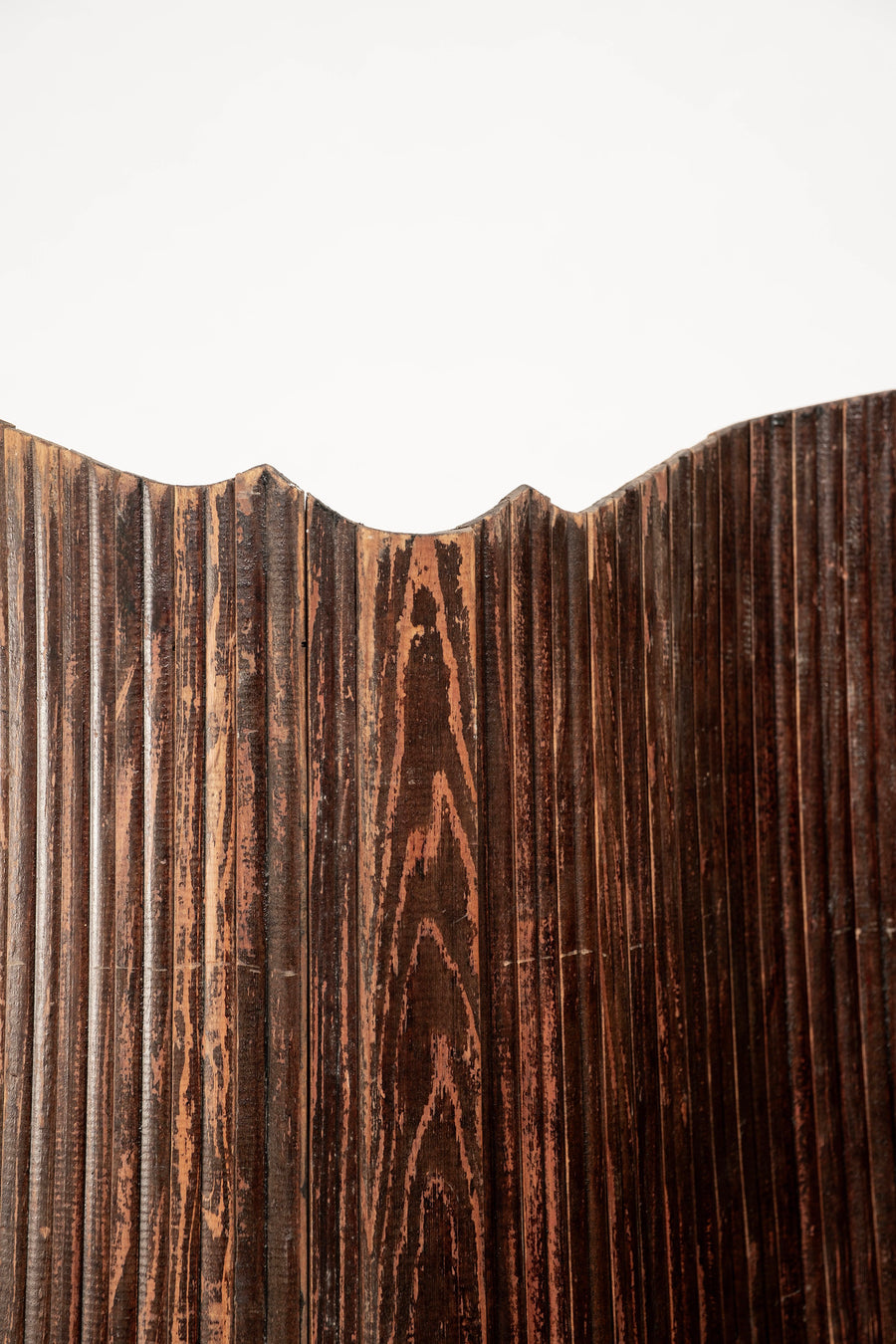 Mid Century French Wooden Slat Screen
