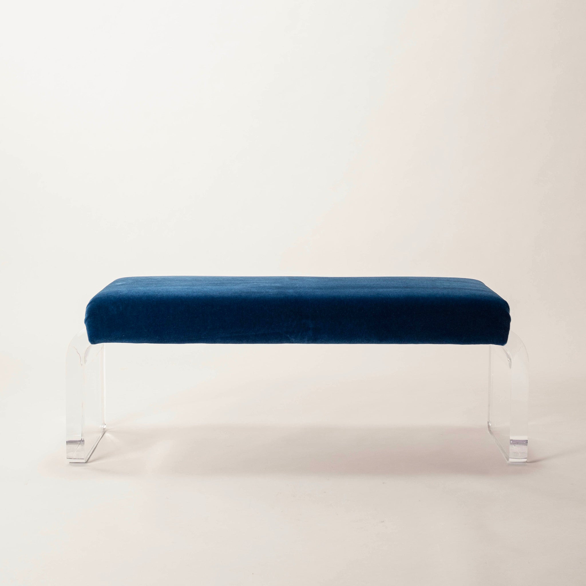 Vintage Lucite Bench – Moxie Interiors