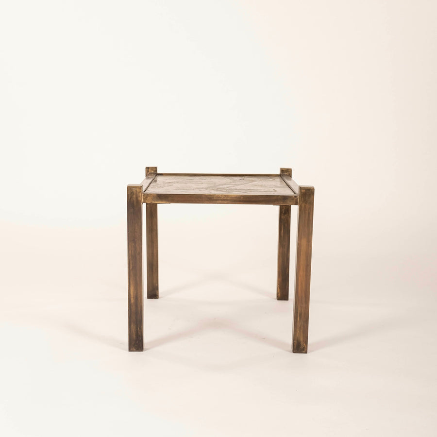 LaVerne Bronze Side Table