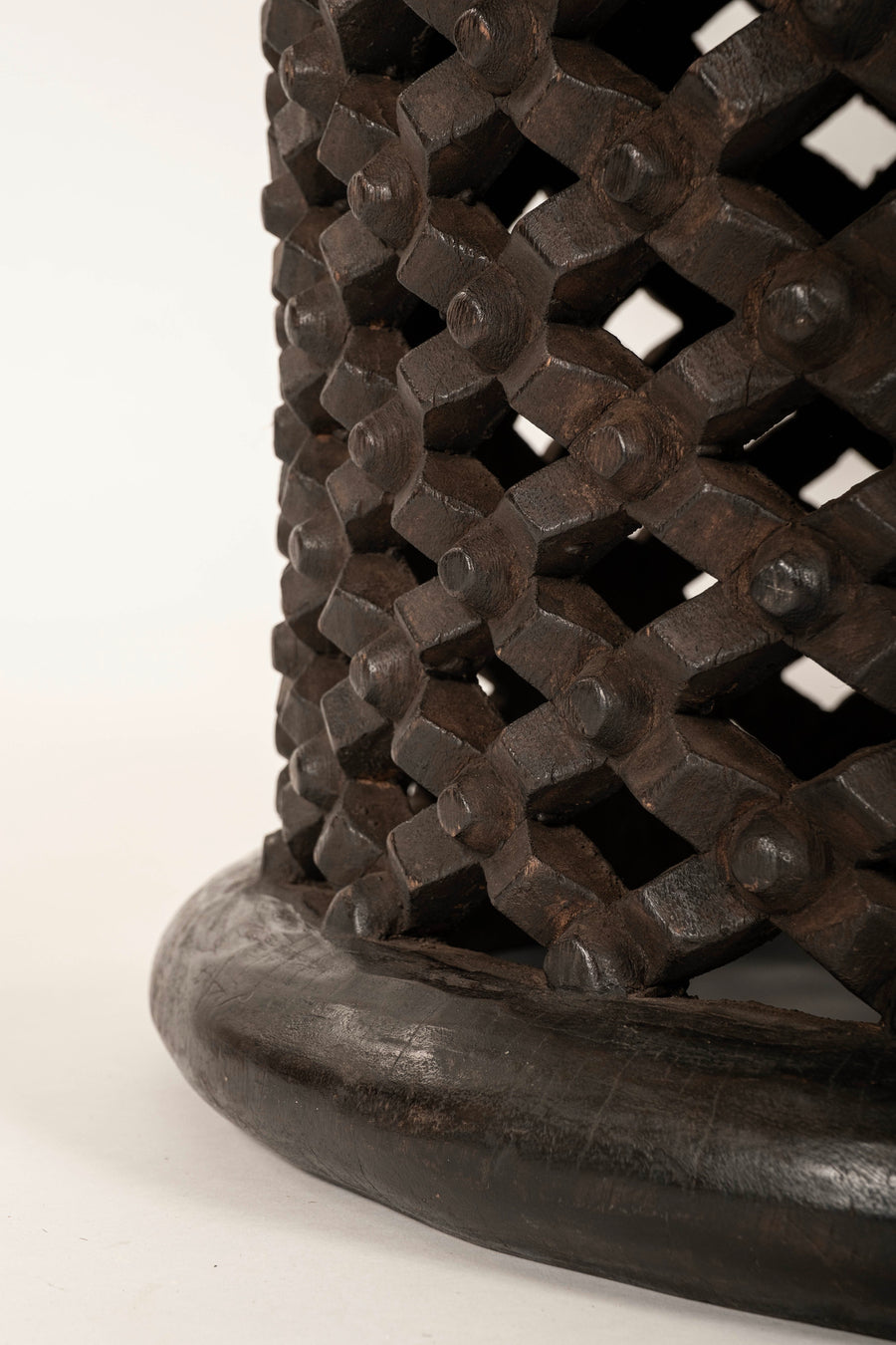 African Bamiléké Spider Stool