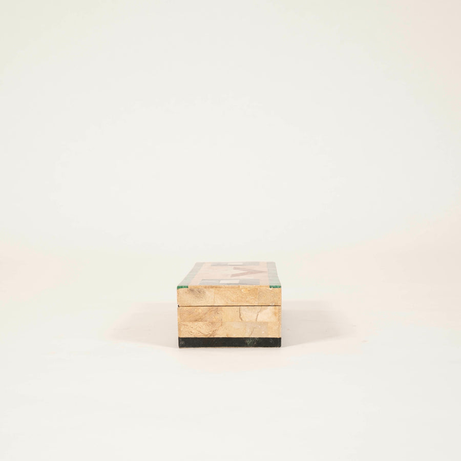 Tessellated Mixed Stone Accessories Box