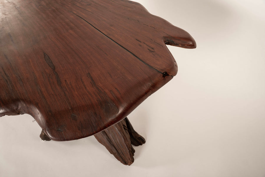 Vintage Organic Live Edge Rosewood Desk