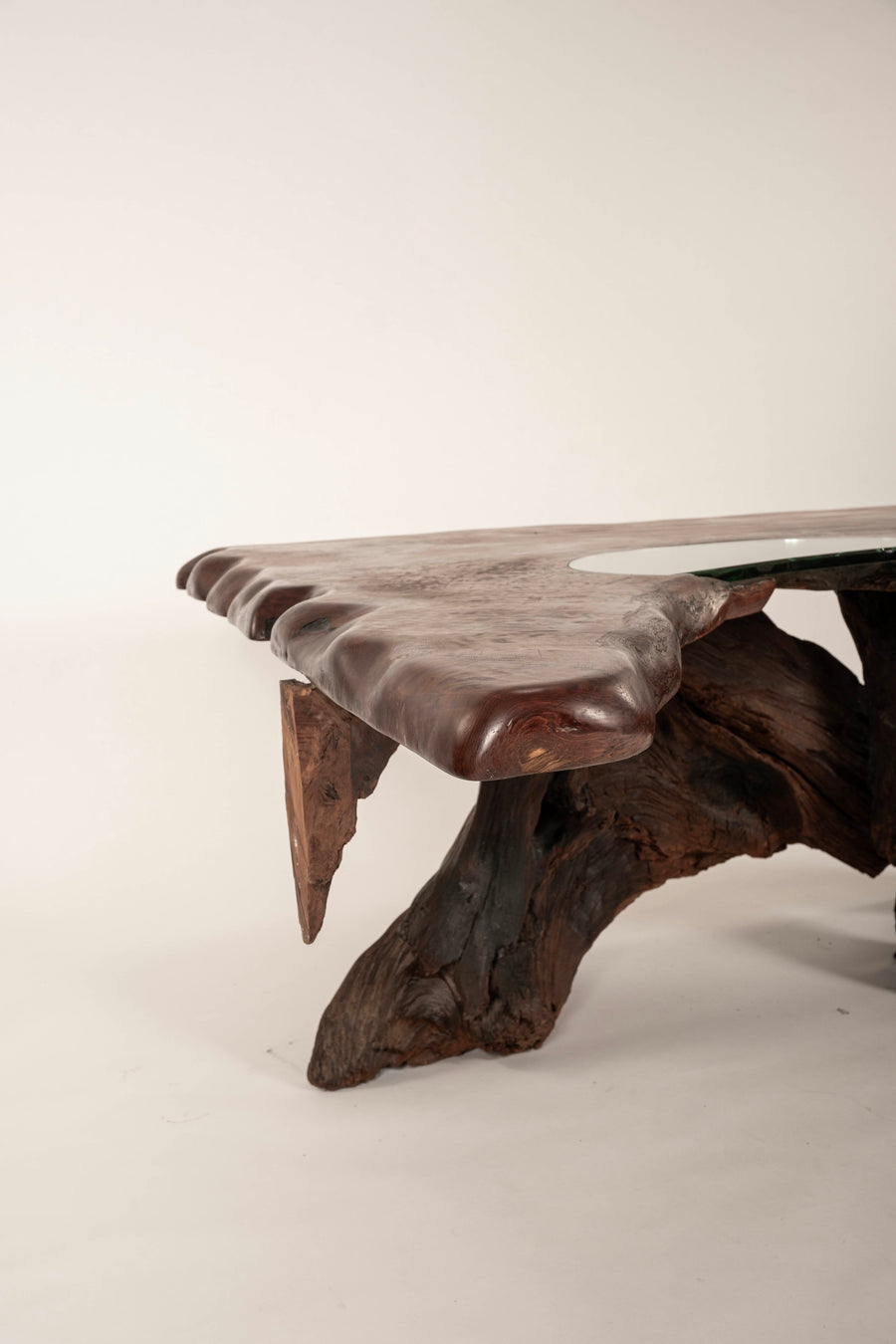 Vintage Organic Live Edge Rosewood Desk