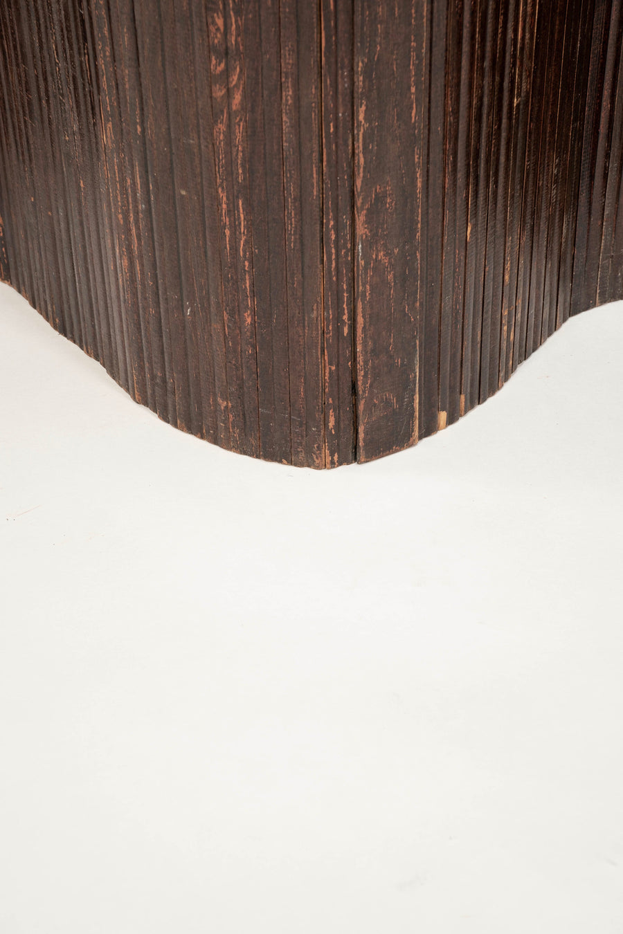 Mid Century French Wooden Slat Screen