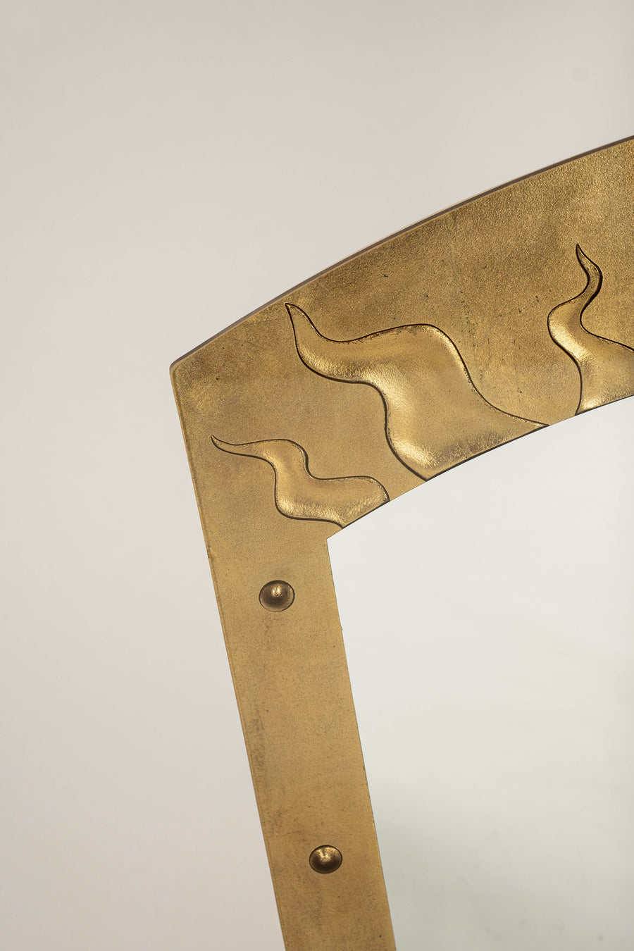 David Marshall Églomisé Wall Mirror