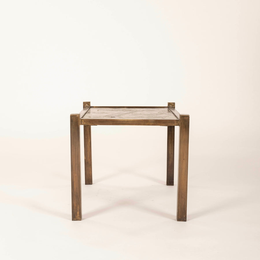 LaVerne Bronze Side Table