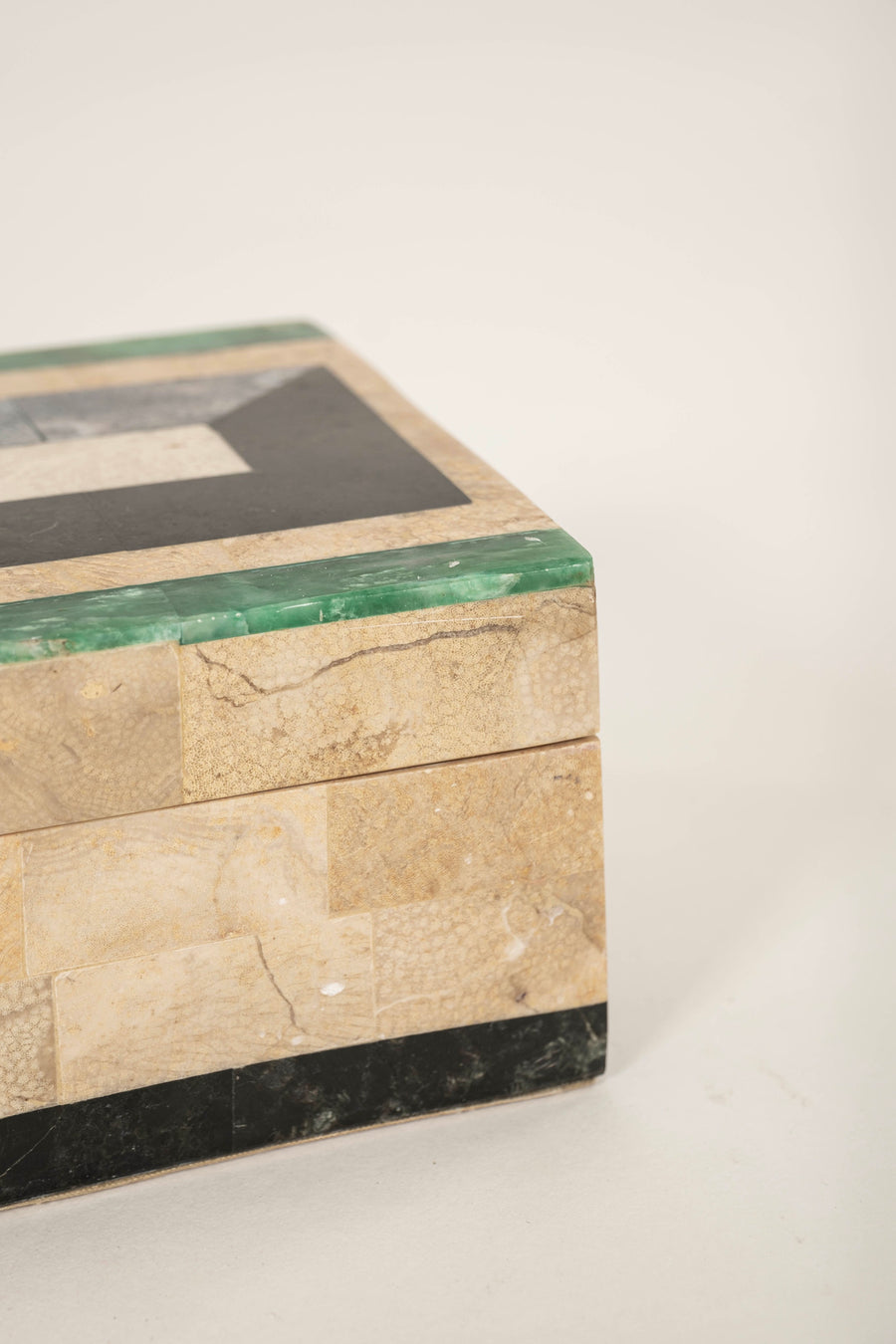 Tessellated Mixed Stone Accessories Box